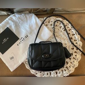 Coach Pillow Madison Shoulder Bag 18 With Quilting